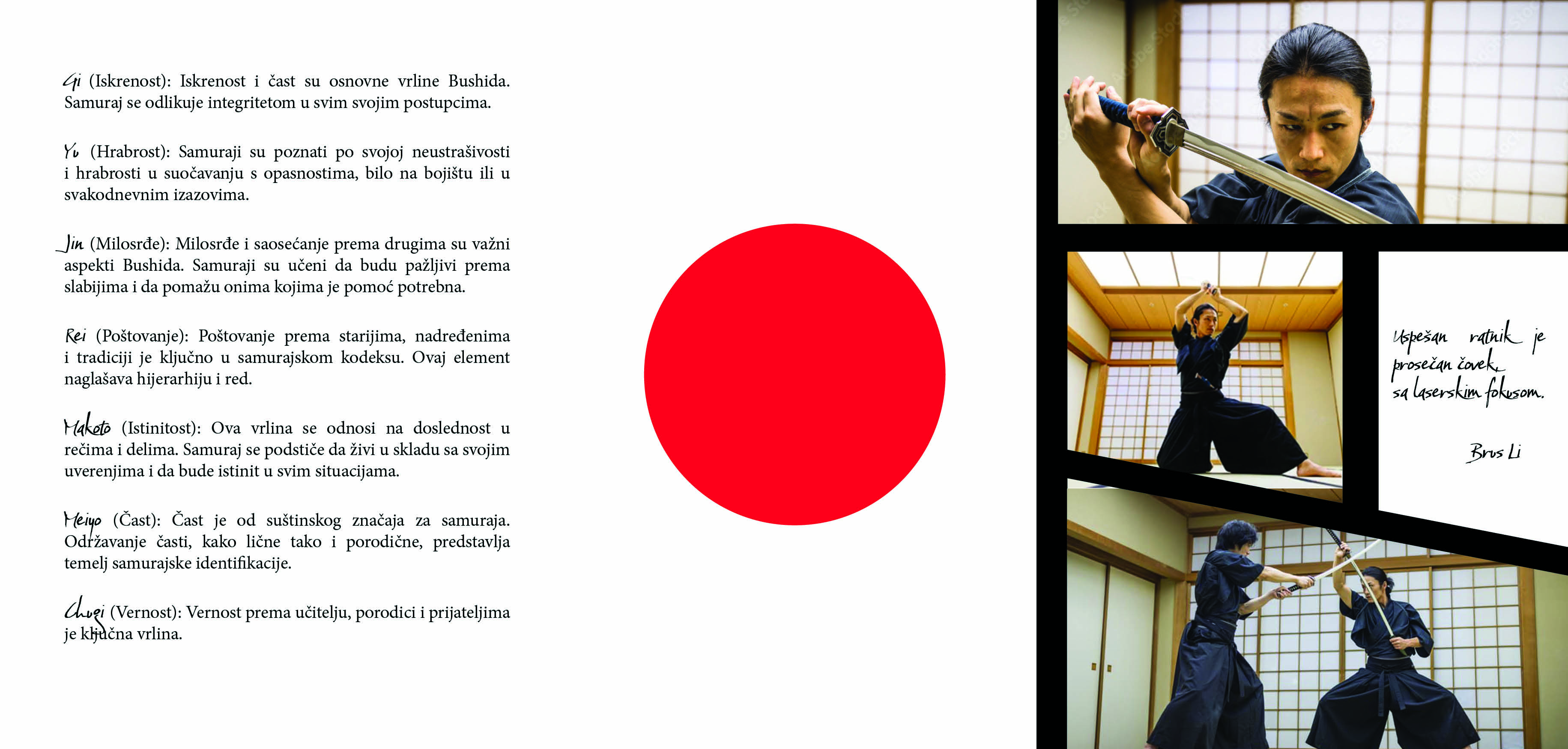 Bushido brochure